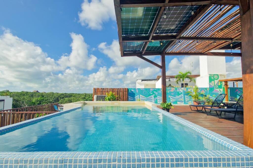 Appartamento Eco-Friendly And Modern Loft 4 By Noox Tulum Esterno foto