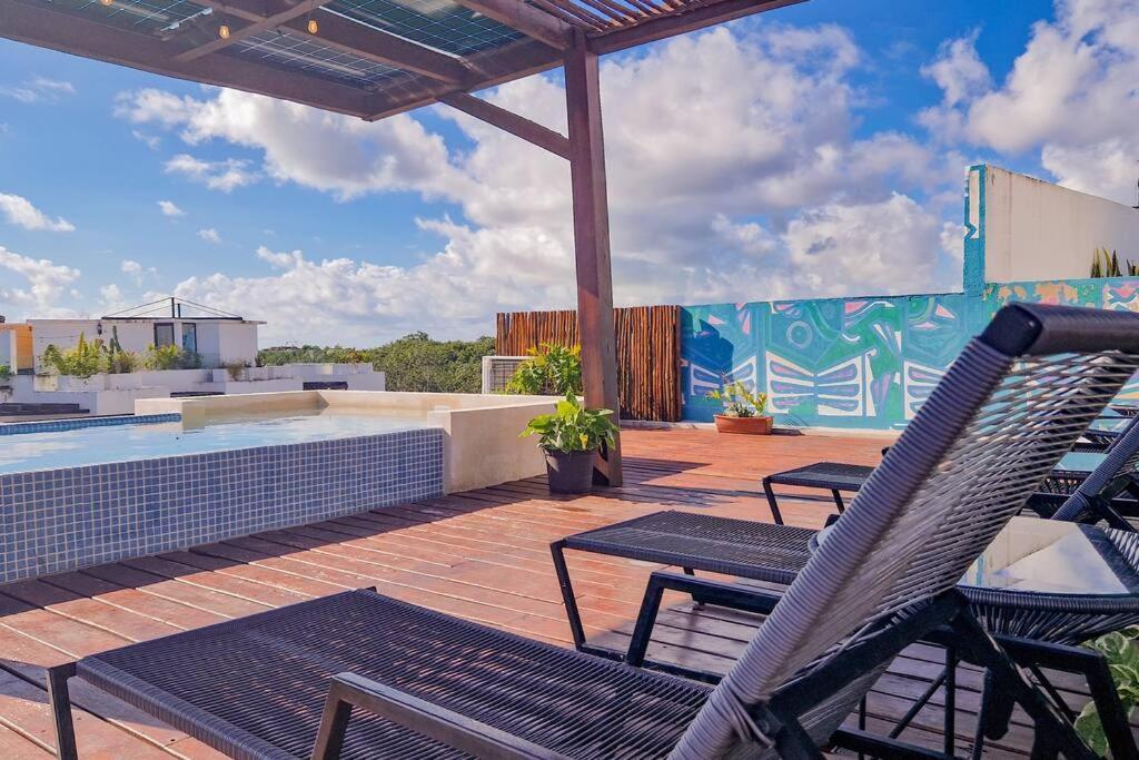 Appartamento Eco-Friendly And Modern Loft 4 By Noox Tulum Esterno foto